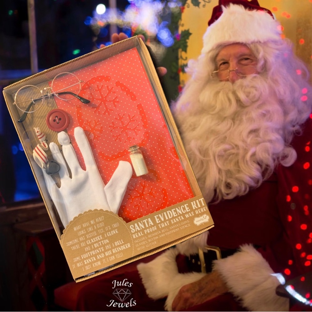 Santa Evidence Kit by Mudpie